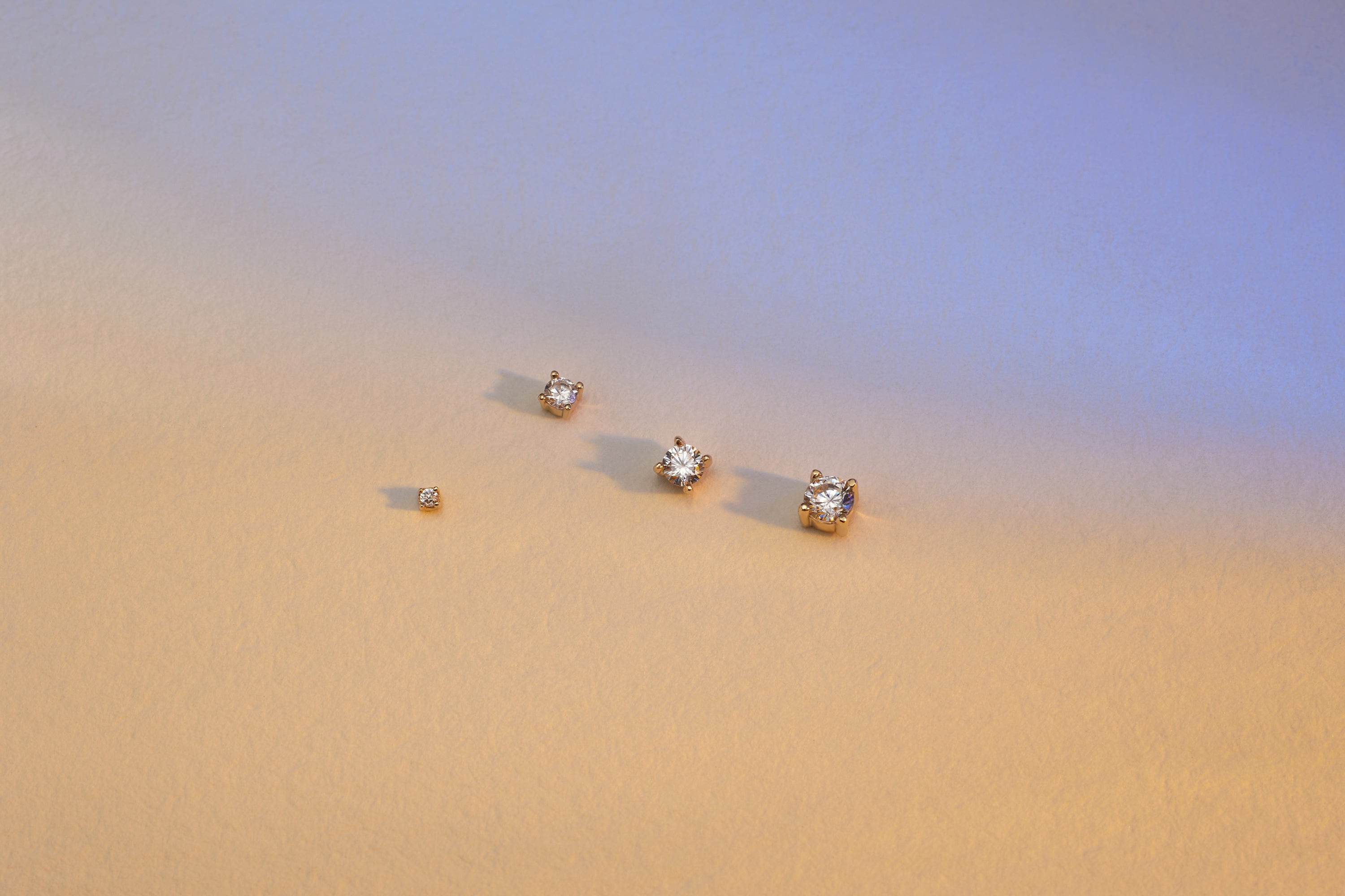 Threadless Ends with Gemstone - Ember Body Jewelry