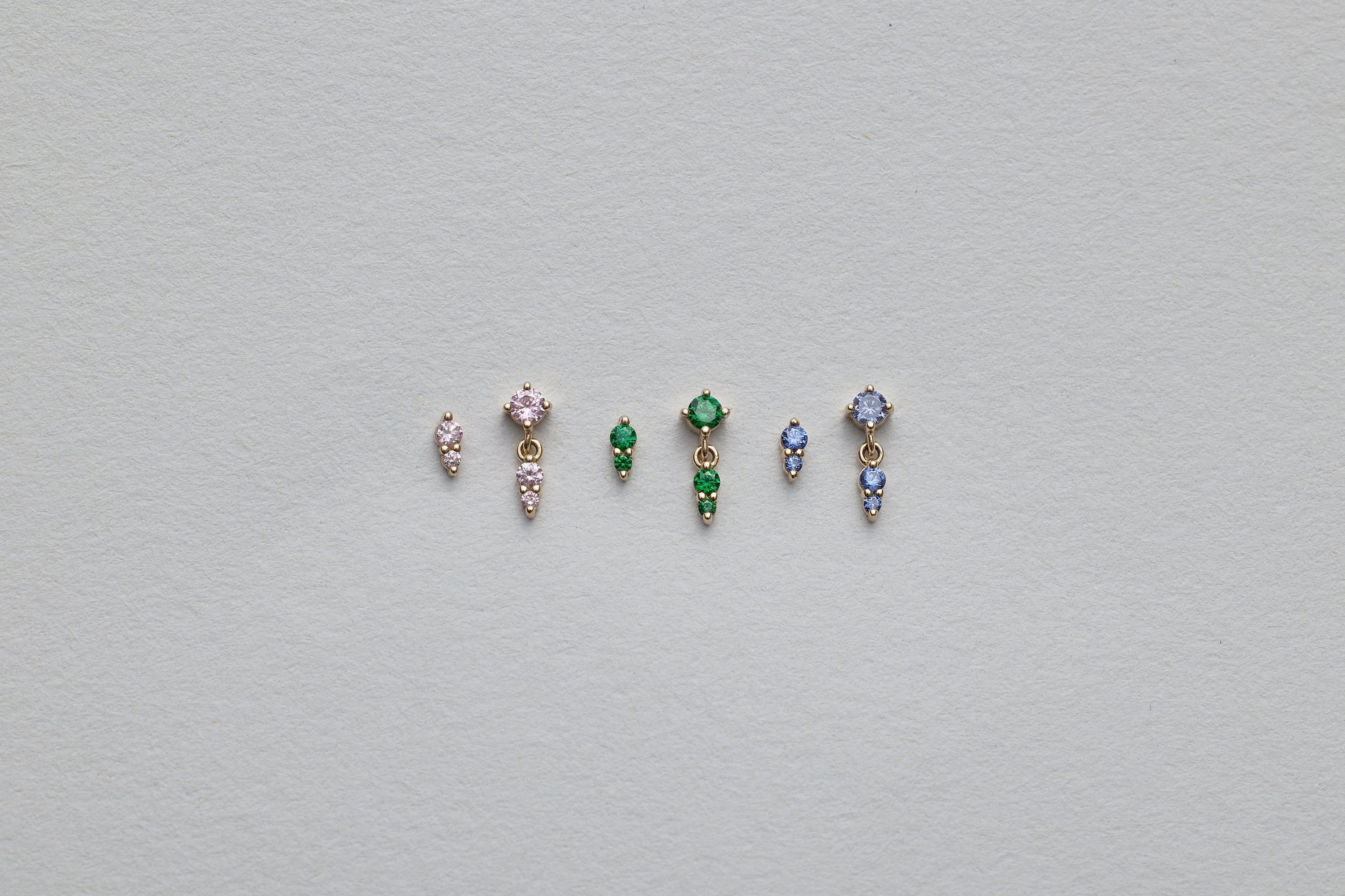 Colored CZ Ends