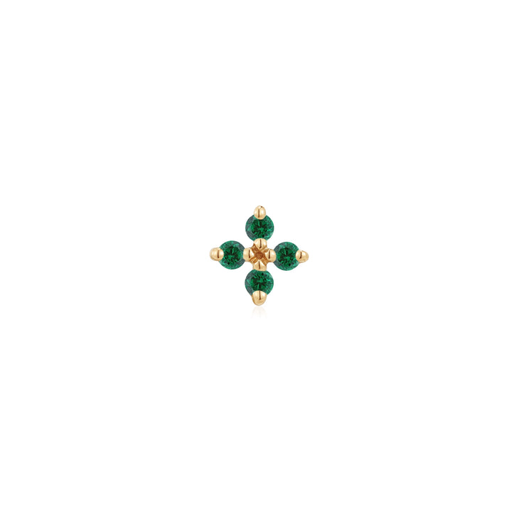 Crux - Colored CZ - Ember Body Jewelry