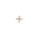 Crux - Colored CZ - Ember Body Jewelry