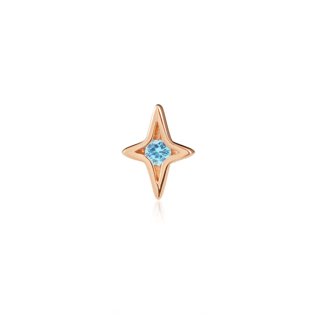 Divinity - Blue Topaz - Threadless End