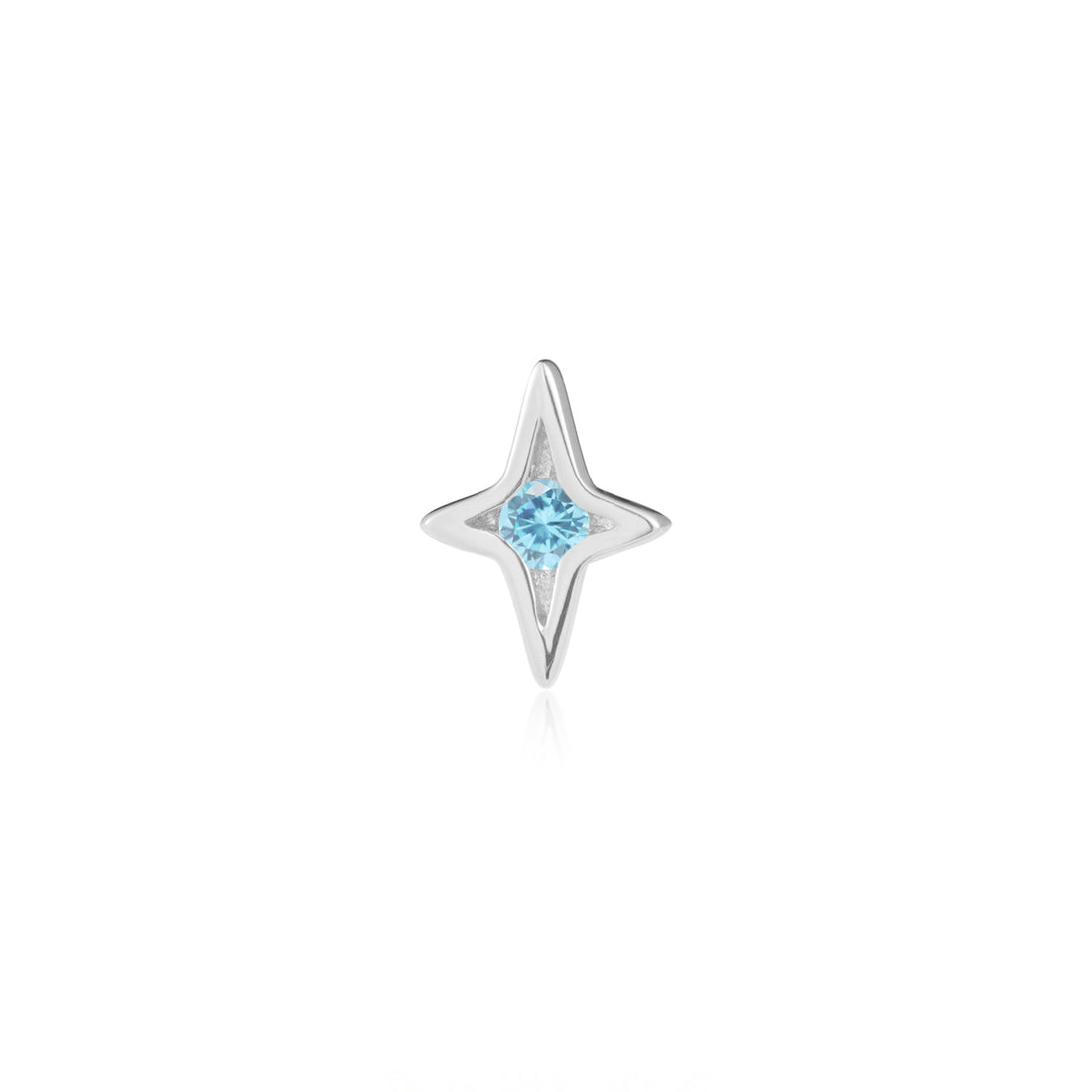 Divinity - Blue Topaz - Threadless End