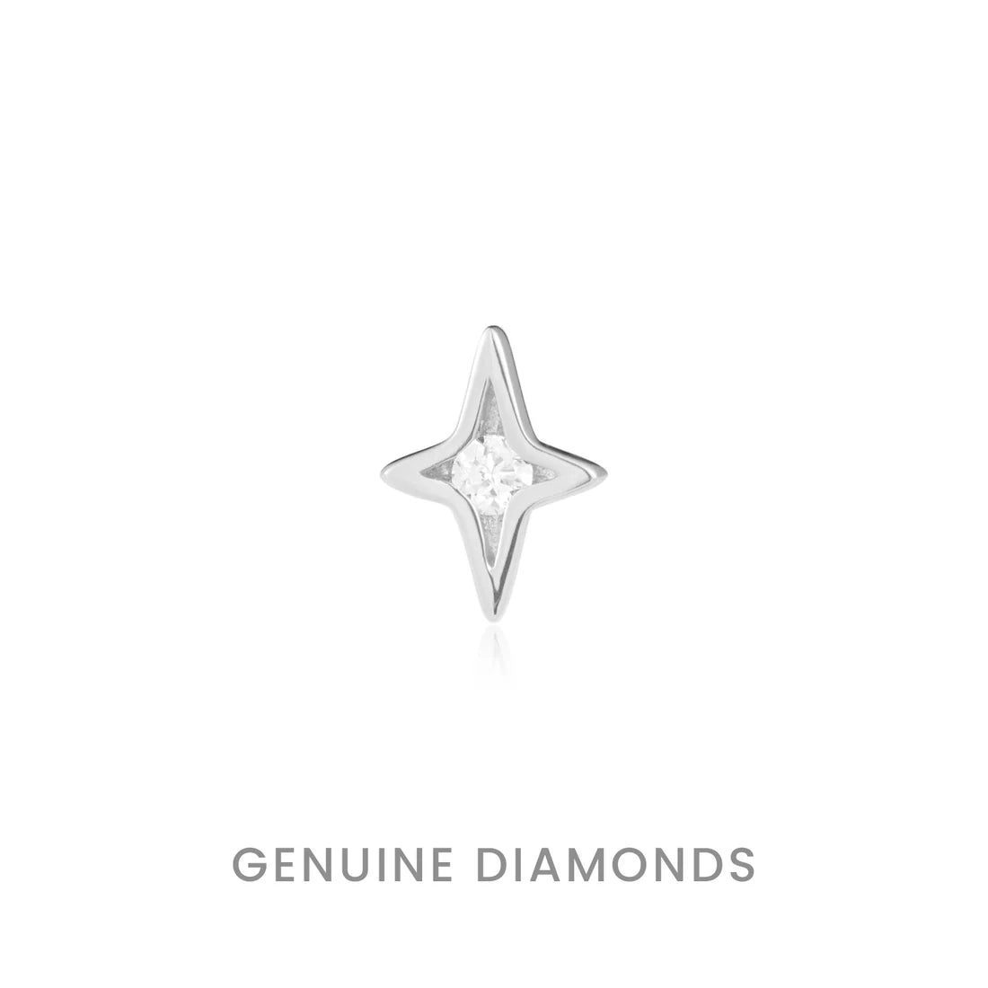 Divinity - White Diamond - Threadless End