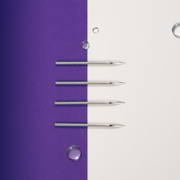 Straight Piercing Needles - Coated