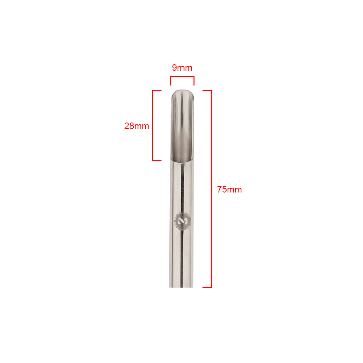 Half-Wall Receiving Tube