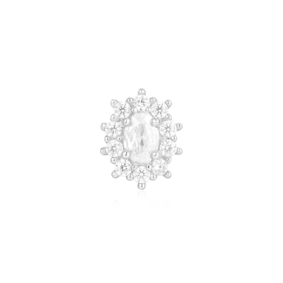 Oval Halo - Threadless End